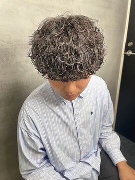 ネクスト 静岡店(NEXT) MEN'S HAIR カルマパーマ ダークアッシュ ニュアンスパーマ