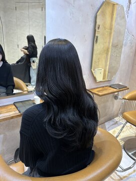 ロンドローズ 名古屋(Lond damaskRose) 顔周り ボブ 韓国 レイヤー ダブルカラー 名駅 リタッチ553