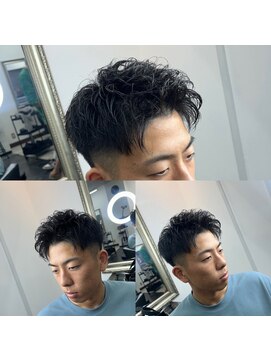 ブルーオーシャン 久留米店(BlueOcean) 癖っ毛を活かした短髪スタイル