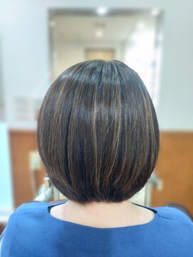 松本平太郎美容室 立川店 【立川 ハイライトイノアカラーショート 30代40代50代60代】