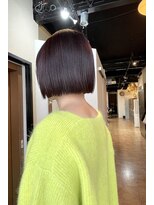 ルポル 大通店(rupolu)&nbsp;ツヤ感たっぷりボブスタイル