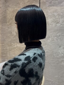 アンフィニー 仙台(ANFINI) 髪質改善縮毛矯正ボブ仙台韓国ボブ切りっぱなし学割レイヤー前髪