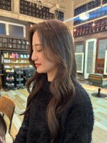 マイティ バイ エイチ(mighty by H)&nbsp;韓国風巻きのレイヤー/くすみベージュ