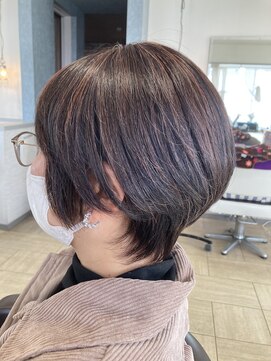 オッジ ヘアー 深谷店(Oggi Hair) ショートボブ　2月