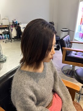 パルタジェ(partager) 伸ばしかけもバッチリ可愛いレイヤーミディ