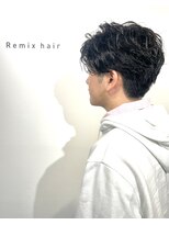 リミックスヘアー(Remix hair) フェザーパーマ