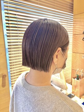 オーガニックエコ 川越(organic+eco) 20代/30代/40代/大人美髪/ミニボブ/ブラウンベージュ