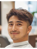 メンズ ルシードスタイル アウラ 松戸市五香(LUCIDO STYLE Aura)&nbsp;ベリーショート【五香#メンズカット#＜理容室＞#ブリーチ#眉毛】