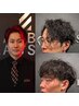 【布施指名】メンズカット（顔剃付）＋シャドウパーマ 60分 11660円