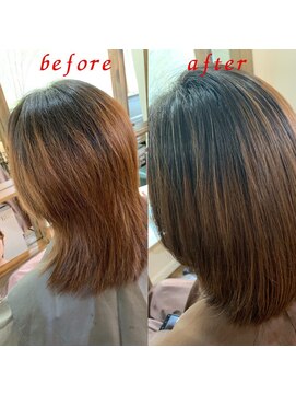 ヘアーサロン ココア(hair salon cocoa) 艶感ナチュラルストレート
