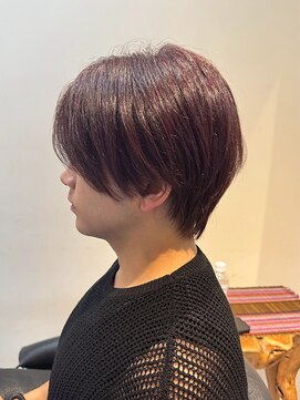 ヘアリゾート粋 トゥジュ 池袋東口店(tujuh) メンズショート/テラコッタブラウン/ナチュラル