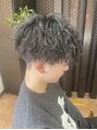 ヘアディレクション ビークス 上並榎店(HAIR DIRECTION BEECX)&nbsp;ツイストスパイラルパーマ×ハイライトで朝のセットも楽ちんに！