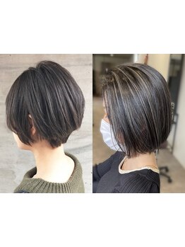 年齢を重ねる度に美しさを…。刺激、ダメージを考慮したVegan認証organicカラーと毛髪改善で健康的な髪に♪