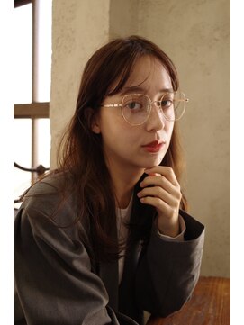 ブラウン×ミディアムレイヤー