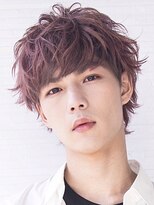 デプト(DEPT.)&nbsp;シャドウパーマ無造作マッシュウルフカットメンズパーマ佐賀眉毛