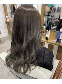 透明感グレージュカラー!
