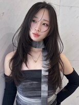 サイン 表参道(SIGN)&nbsp;艶髪/ラベンダーグレージュ/ダブルケアカラー/ブリーチカラー