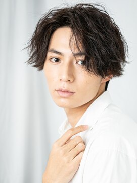 グルーミングサロン バーバー キャッスル 北浦和西口(Grooming salon Barber Castle) 20代30代前髪パーマ無造作スパイラルパーママッシュI北浦和