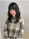 札幌大通レイヤーカットハッシュカット髪質改善韓国ボブ顔まわり