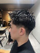 スウェル 柏店(Swell)&nbsp;刈り上げセンターパート/波巻きツイストスパイラル/柏