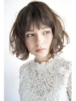 ラフヘアーアンドライフ 所沢東口店(LAF Hair&Life)&nbsp;柔らかな表情のゆるふわスタイル