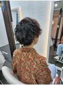 スタイリングが簡単なのにおしゃれに見えるパーマ