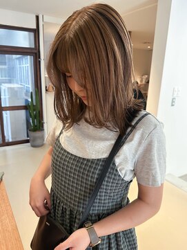 パーク(PARK) ミルキーベージュ ミルクティーベージュ ブリーチなしカラー