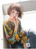 ＊*GEM*＊なりたい質感が叶う☆少し前下がりエアリーボブ