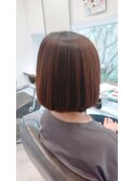 秋色ボブ