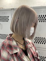 サンク 原宿 表参道(cinq)&nbsp;ダブルカラー/ミニボブ/インナーカラー/ハイライト/ブリーチ