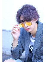 【フォルテ飯塚裕士】ラベンダーコンマヘアマッシュ