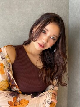 エクラート リラ 立川店(ECLART lilas.) 【ECLART lilas】ロング×ピンクブラウンカラー