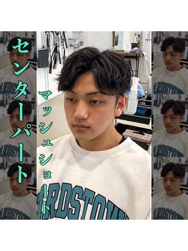 レジット メンズ ヘアサロン(LEGIT MEN's HAIR SALON) センターパートマッシュショート