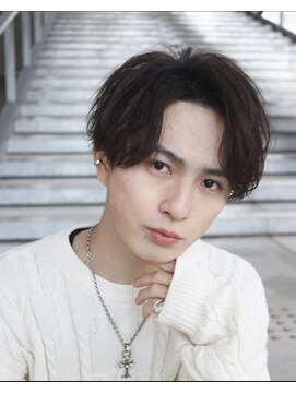 ロフティー 清澄白河(LOFTY) センターパート/黒髪マッシュショート/清澄白河/錦糸町