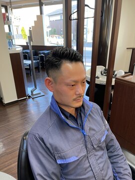 オアシス(OASIS) スキンフェード×濡れパン