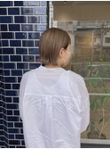 切りっぱなしコンパクトボブ