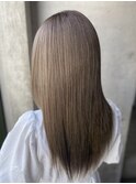 20代30代女性オシャレハイトーンミルクティー系カラー