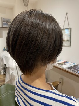 ホロホロ ヘアーデザイン(holoholo Hair Design) 30代40代50代◎乾かすだけで決まる大人ナチュラルショートボブ