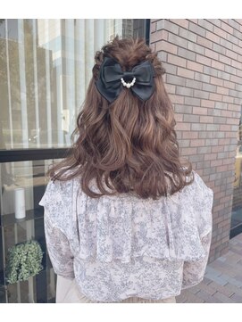 ジュノ 鹿児島中央店(Juno) halfup arrange