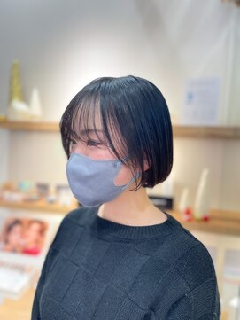 リミックス 南国店(remix) 透明感・ミニマムショートボブ