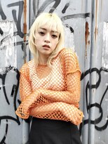 ブゾン(buZon)&nbsp;【buzon】ハイトーン×切りぱなし顔まわりレイヤー