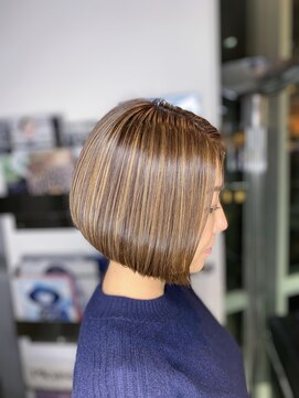 カラーラバー 学芸大学(COLOR LOVER) ハイライトBob/ハイライトカラー/ボブヘア/ダブルカラー/30代