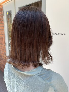 ムーン(moon) #大人ガーリー#チョコレート#モードヘア#プリカール