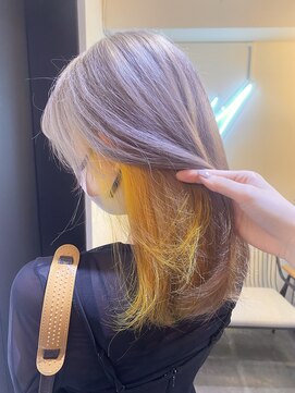 サロンドミルク 溝の口店(salon de MiLK) インナーイエロー