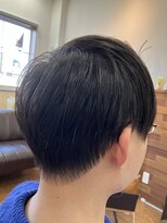 フリー(Free)&nbsp;爽やかツーブロック刈上げmix丸みマッシュショート