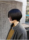ナチュラルショートボブ