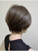 前髪/マチルダボブ/ピンクベージュ/インナーグレージュ[稲毛駅]