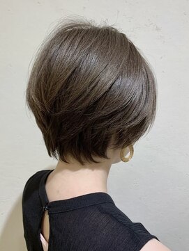 ハクバイジェービー 稲毛(hak by jb) 前髪/マチルダボブ/ピンクベージュ/インナーグレージュ[稲毛駅]