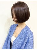 【morio成増/一戸】大人かわいい丸み前上がりボブ