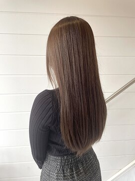 エルベ  茨大前店(elve) シルバーグレージュ×艶髪